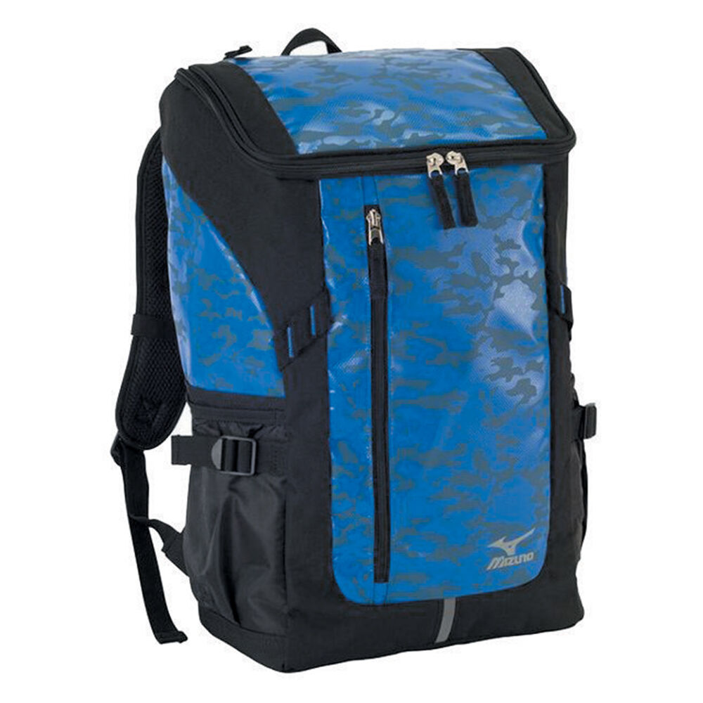 Mizuno Budo Back Pack Camo - Erkek Sırt Çantası - Mavi Türkiye (WZUKED-189)